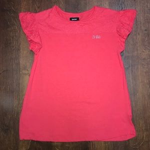 DKNY Girls SZ XL (14-16) Shirt